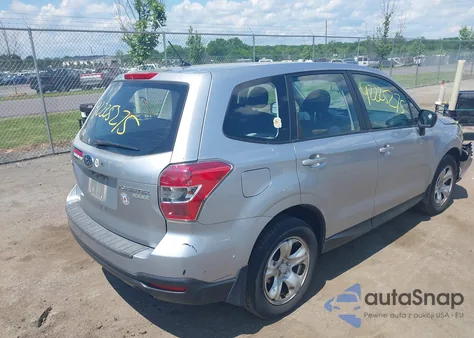 2014 Subaru Forester 2.5I z USA, uszkodzony, nr VIN JF2SJAAC9EH517277